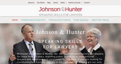 Desktop Screenshot of johnson-hunter.com